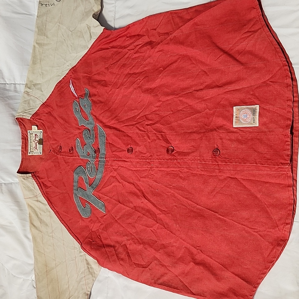 Vintage 1990 National Champs Runnin Rebels First String Jersey Size M Color Red